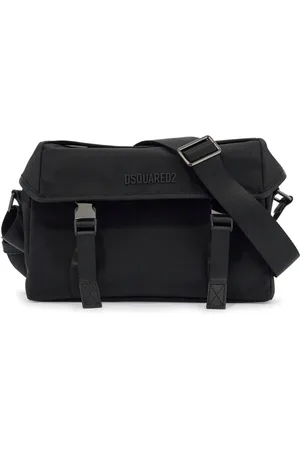 Dsquared2 Homme, Sacs, Noir, Taille: ONE Size Sac bandoulière noir en polyamide