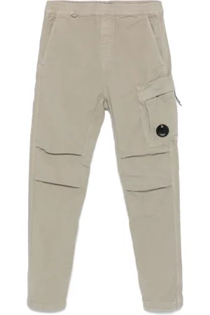 C.P. Company Homme, Pantalons, , Taille: M Pantalon Cargo Stretch avec Détail de Lentille