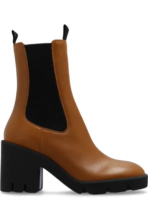Burberry Femme, Chaussures, Brun, Taille: 37 EU Bottines Plateformes Chelsea