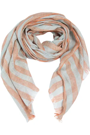 Bitte Kai Rand Femme, Accessoires, Multicolore, Taille: ONE Size Écharpe Orange Changeant à Rayures