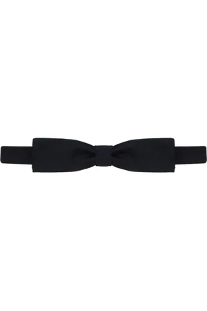Dsquared2 Homme, Accessoires, Noir, Taille: ONE Size Cravate noire élégante en soie