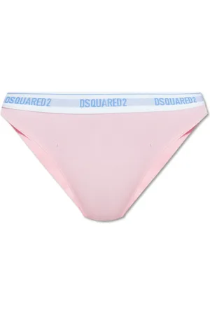 Dsquared2 Femme, Sous-vêtements, Rose, Taille: 40 FR Cotton Briefs