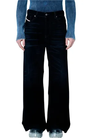 Diesel Homme, Jeans, Noir, Taille: W28 Velvet Weave Low Rise Jeans