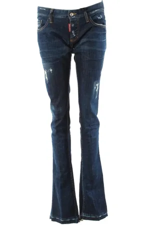 Dsquared2 Homme, Jeans, Bleu, Taille: S Jean Évasé Sharpei Jambe Droite