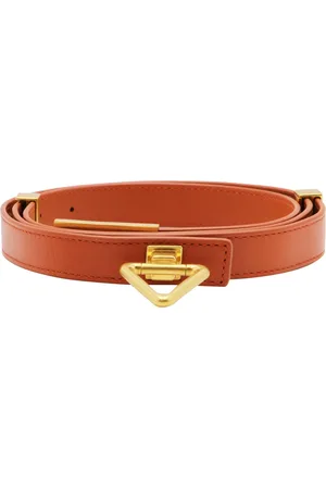 Bottega Veneta Femme, Accessoires, , Taille: 75 CM Ceinture à boucle métallique pointue