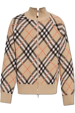 Burberry Homme, Pulls, , Taille: S Gilet à Carreaux