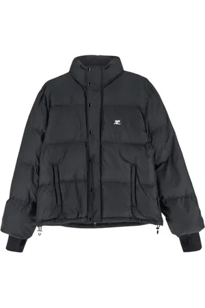 Courrèges Femme, Vestes, Noir, Taille: 42 FR Veste d`hiver matelassée