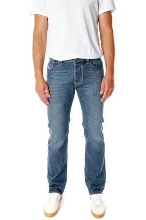 Diesel Homme, Jeans, Bleu, Taille: W30 L30 Jean Classique Coupe Droite Taille Mi-Haute