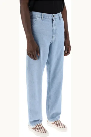 Carhartt Homme, Jeans, Bleu, Taille: W30 Jean en Denim Workwear Coupe Décontractée