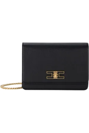Elisabetta Franchi Femme, Sacs, Noir, Taille: ONE Size Sac Bandoulière