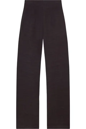 Cortana Femme, Pantalons, Brun, Taille: 40 FR Pantalon Large Taille Haute