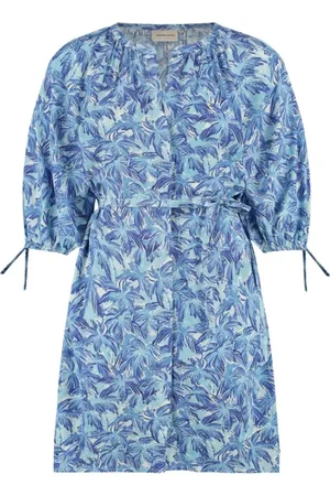 Fabienne Chapot Femme, Robes, Bleu, Taille: 40 FR Robe Palmetto Clipper
