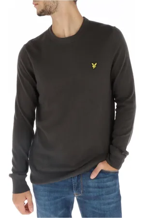 Lyle & Scott Homme, Pulls, Gris, Taille: L Pull Tricot Col Rond
