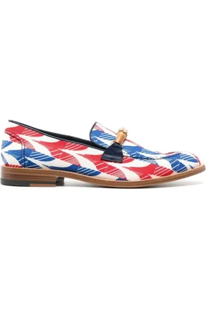 Casablanca Homme, Chaussures, Multicolore, Taille: 42 EU Mocassins Envelope Aviator Pied-de-poule