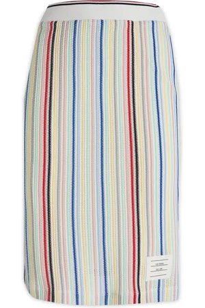 Thom Browne Femme, Jupes, Multicolore, Taille: 40 FR Jupe Midi