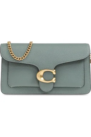 Coach Femme, Sacs, Vert, Taille: ONE Size Tabby Chain Wallet