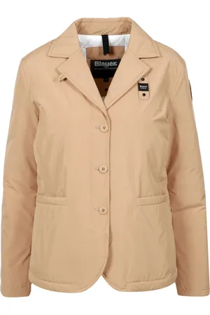 Blauer Femme, Vestes, Brun, Taille: 40 FR Doudoune Courte en Nylon