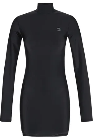 COPERNI Femme, Robes, Noir, Taille: 40 FR Mini-robe à col montant