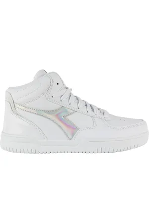 Diadora Femme, Chaussures, Blanc, Taille: 37 EU Raptor Low Baskets