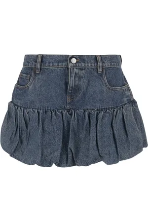 COPERNI Femme, Jupes, Bleu, Taille: 40 FR Mini-jupe en jean