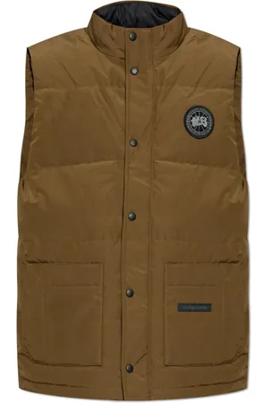 Canada Goose Homme, Vestes, Vert, Taille: L Down Vest Freestyle