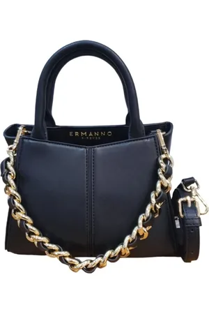 ERMANNO SCERVINO Femme, Sacs, Noir, Taille: ONE Size Petit sac cabas style River