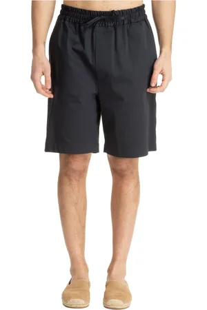 LARDINI Homme, Shorts, Bleu, Taille: L Short Décontracté à Cordon de Serrage avec Poches