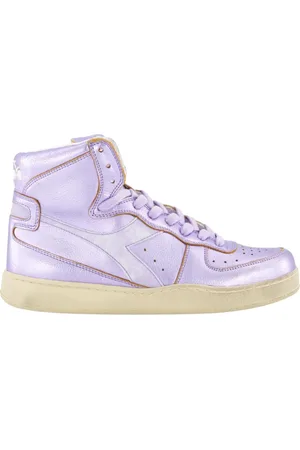 Diadora Femme, Chaussures, Violet, Taille: 40 EU Metallic Basket Baskets