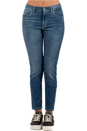 Dondup Femme, Jeans, Bleu, Taille: W28 Jeans Slim-fit