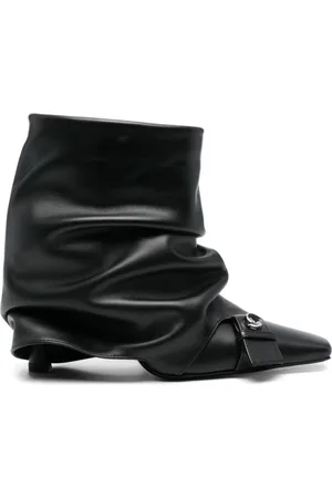 The Attico Femme, Chaussures, Noir, Taille: 36 EU Bottines Juno 95 mm