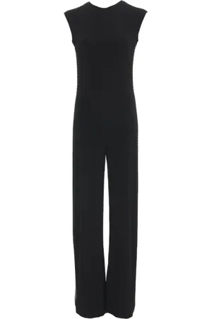 Norma Kamali Femme, Combinaisons et Ensembles, Noir, Taille: 40 FR Combinaison à Détails de Clous