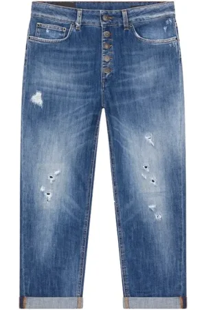 Dondup Femme, Jeans, Bleu, Taille: W27 Jeans Amples Stretch en Denim