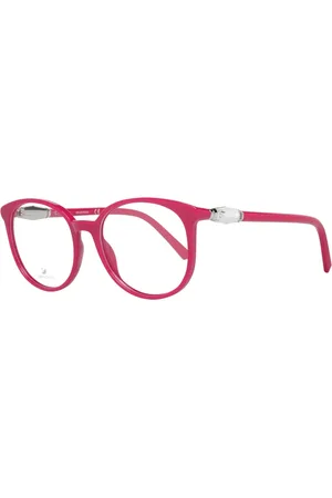 Swarovski Femme, Accessoires, Violet, Taille: ONE Size Montures Optiques Violettes en Plastique
