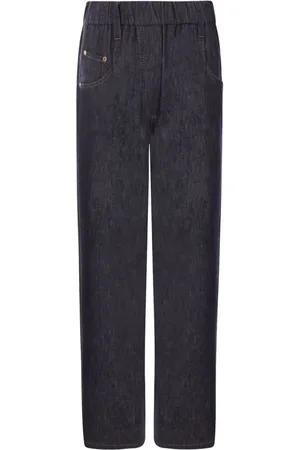 Brunello Cucinelli Femme, Jeans, Bleu, Taille: 38 FR Pantalon en denim classique pour tous les jours