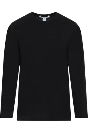 Comme des Garçons Homme, Tops, Noir, Taille: S Tee Noir Style Moderne