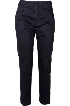 Dondup Femme, Pantalons, Noir, Taille: 36 FR Pantalon Élégant Coupe Slim