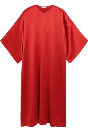 By Malene Birger Femme, Robes, Rouge, Taille: 40 FR Élégante Robe Noire