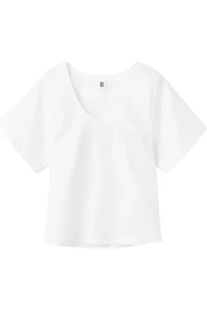 By Malene Birger Femme, Tops, Blanc, Taille: 38 FR Lunae Shirt Top