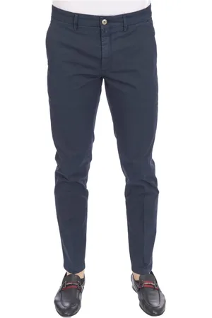 Siviglia Homme, Pantalons, Bleu, Taille: W35 Chinos
