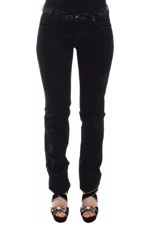 ERMANNO SCERVINO Femme, Jeans, Noir, Taille: 36 FR Jean Skinny Noir