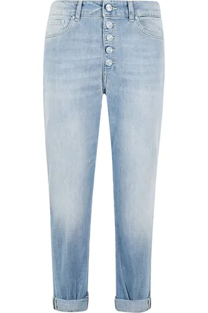 Dondup Femme, Jeans, Bleu, Taille: W27 Jeans Cropped