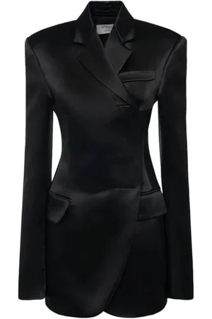 Sportmax Femme, Vestes, Noir, Taille: 38 FR Veste Global avec Fermeture Velcro