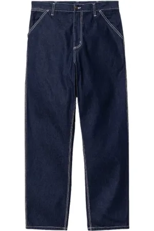 Carhartt Homme, Jeans, Bleu, Taille: W30 L32 Pantalon en Denim Classique à Jambe Droite