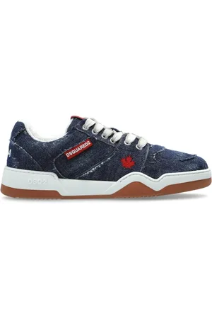 Dsquared2 Homme, Chaussures, Bleu, Taille: 45 EU Spiker Baskets