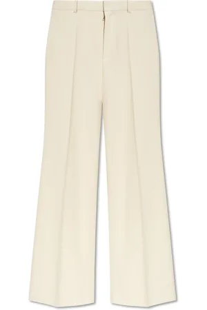Chloé Femme, Pantalons, , Taille: 36 FR Pantalon en laine à pli