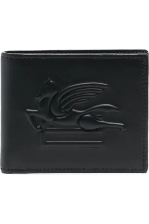 Etro Homme, Accessoires, Noir, Taille: ONE Size Portefeuille en cuir