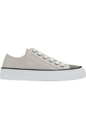 Brunello Cucinelli Femme, Chaussures, , Taille: 37 EU Baskets à lacets en daim