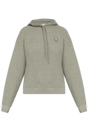Maison Kitsuné Femme, Sweatshirts et sweats à capuche, Gris, Taille: 36 FR Sweat à capuche