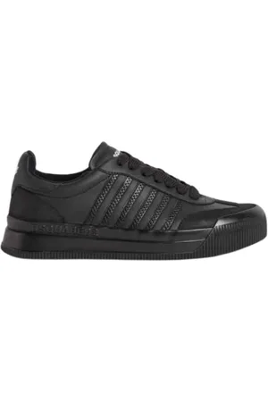Dsquared2 Homme, Chaussures, Noir, Taille: 40 EU Baskets à Rayures Monochromes