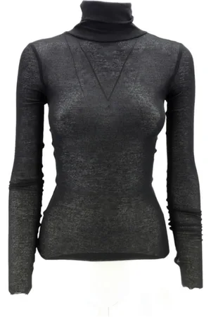 Bomboogie Femme, Tops, Noir, Taille: 42 FR Hauts à Manches Longues
